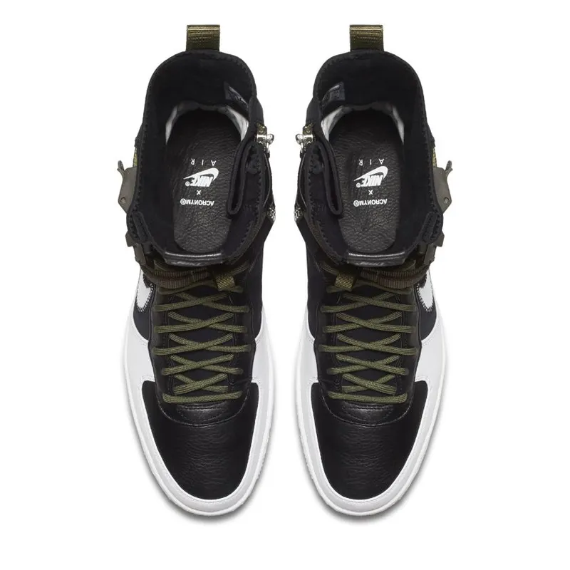 Nike Air Force 1 Downtown Acronym Black White (649941-001)