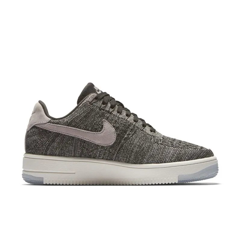 Nike Air Force 1 Flyknit Low Midnight Fog Silt Red (Women’s) (820256-008)