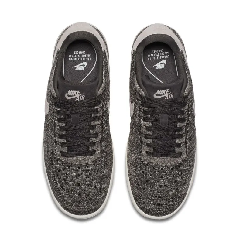 Nike Air Force 1 Flyknit Low Midnight Fog Silt Red (Women’s) (820256-008)