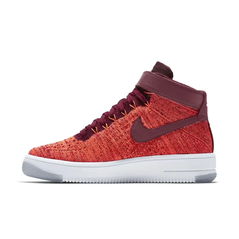 Nike Air Force 1 Flyknit Total Crimson Team Red (Women’s) (818018-800)