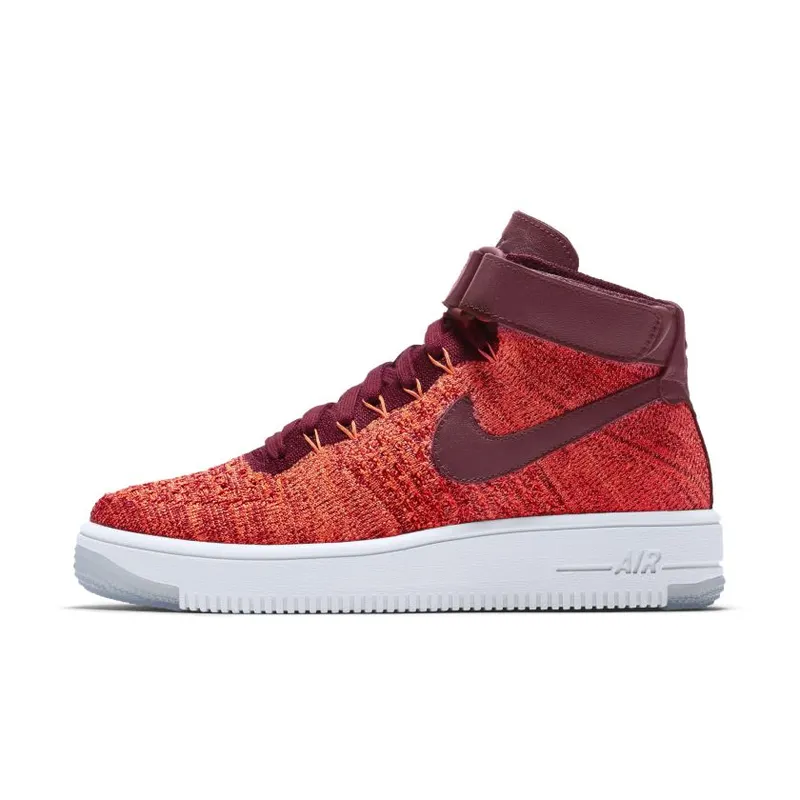 Nike Air Force 1 Flyknit Total Crimson Team Red (Women’s) (818018-800)