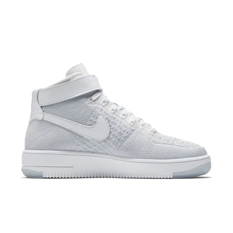 Nike Air Force 1 Flyknit Triple White (Women’s) (818018-100)