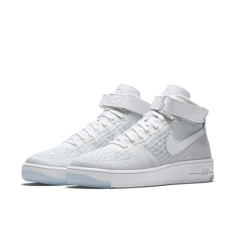 Nike Air Force 1 Flyknit Triple White (Women’s) (818018-100)