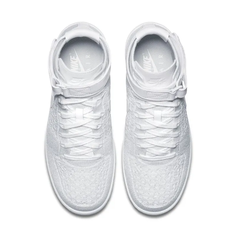 Nike Air Force 1 Flyknit Triple White (Women’s) (818018-100)