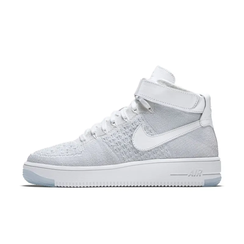Nike Air Force 1 Flyknit Triple White (Women’s) (818018-100)