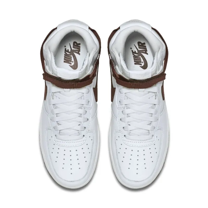 Nike Air Force 1 Hi Retro Qs Summit White/Chocolate (743546-102)