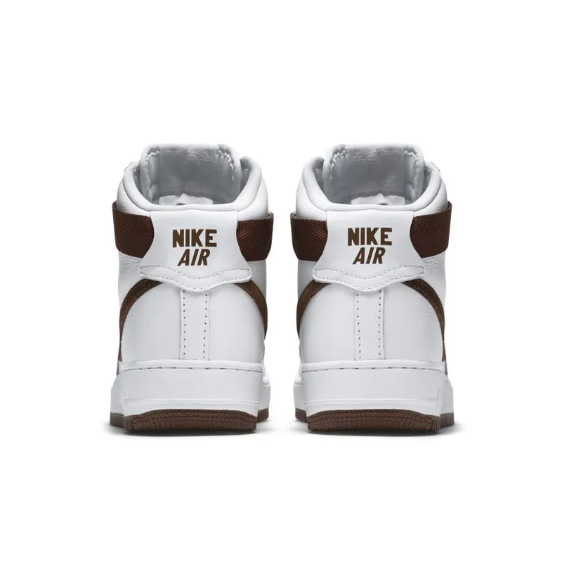 Nike Air Force 1 Hi Retro Qs Summit White/Chocolate (743546-102)