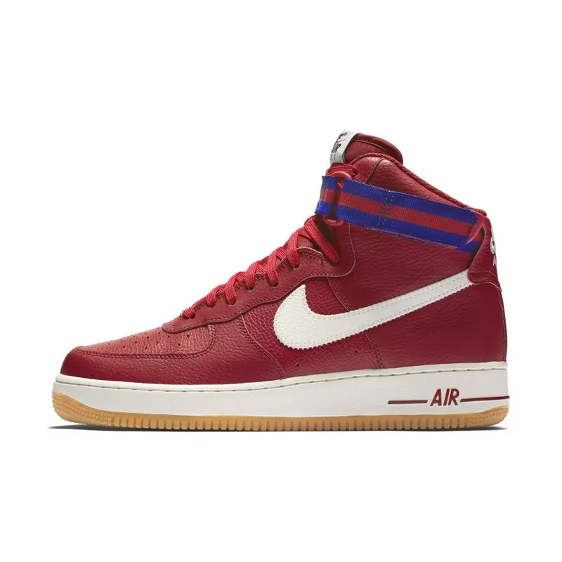 Nike Air Force 1 High ’07 Gym Red Deep Royal Blue Gum (315121-605)