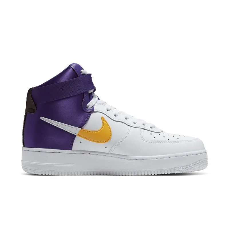 Nike Air Force 1 High ’07 LV8 NBA Lakers (BQ4591-101)