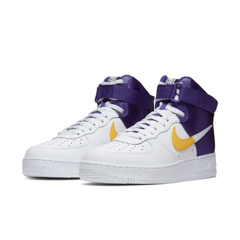 Nike Air Force 1 High ’07 LV8 NBA Lakers (BQ4591-101)