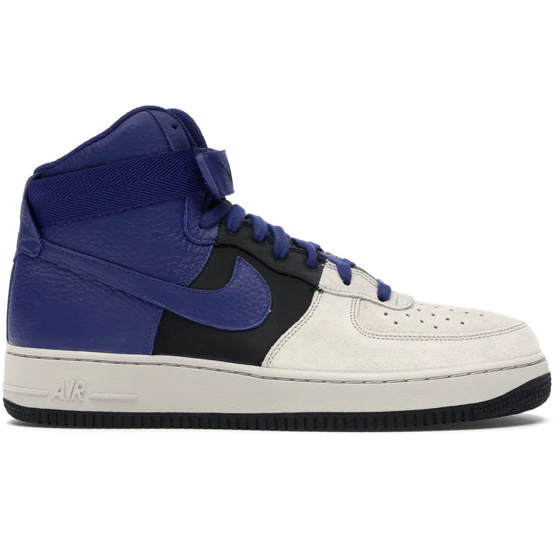 Nike Air Force 1 High ’07 LV8 Pure Platinum Deep Royal Blue (806403-009)