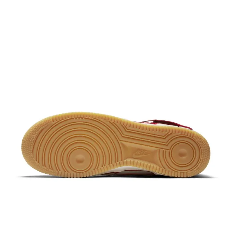 Nike Air Force 1 High ’07 LV8 Sail Gym Red Black (806403-101)