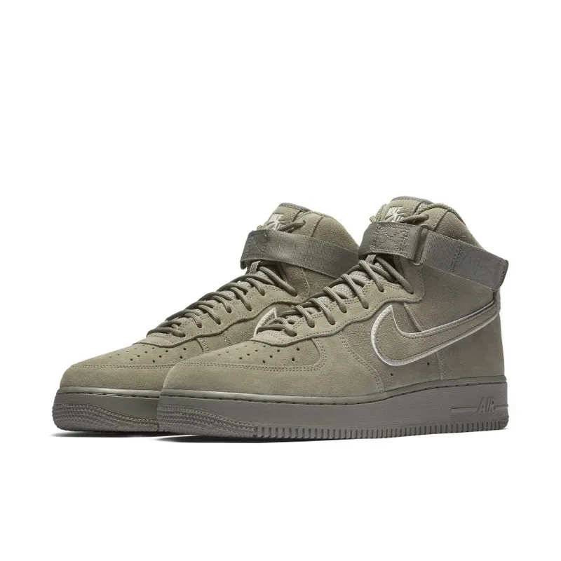 Nike Air Force 1 High ’07 LV8 Suede Dark Stucco Black Summit White (AA1118-002)