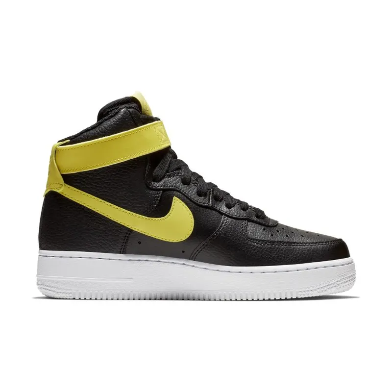 Nike Air Force 1 High Black Yellow Pulse (Women’s) (334031-014)