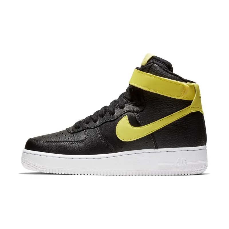 Nike Air Force 1 High Black Yellow Pulse (Women’s) (334031-014)