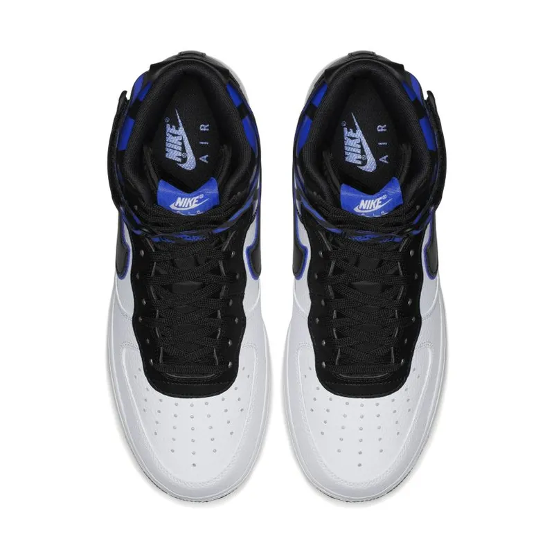 Nike Air Force 1 High Force Logo White Black Royal (806403-104)