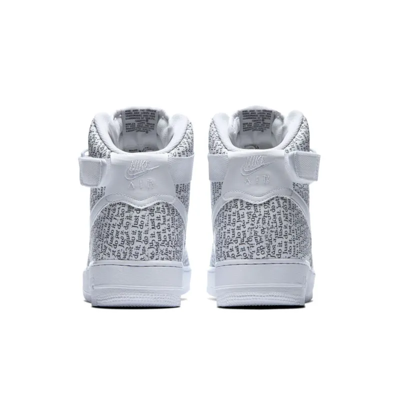 Nike Air Force 1 High Just Do It Pack White Black (AQ9648-100)