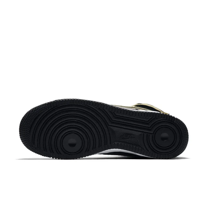 Nike Air Force 1 High NBA Black Metallic Gold (AV3938-001)