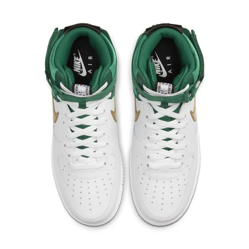 Nike Air Force 1 High NBA Celtics (BQ4591-100)
