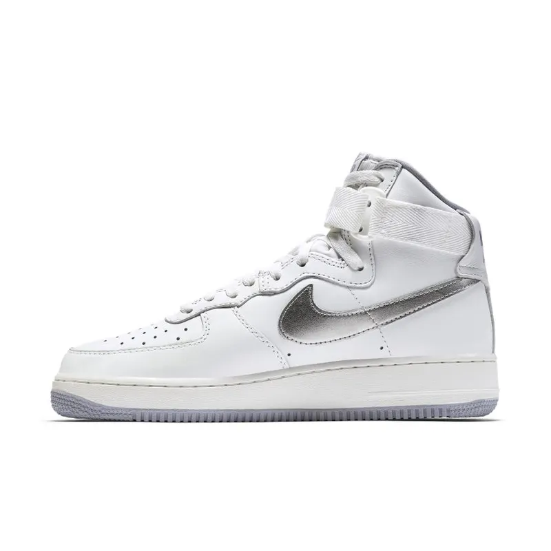 Nike Air Force 1 High Retro Summit White Wolf Grey (743546-101)