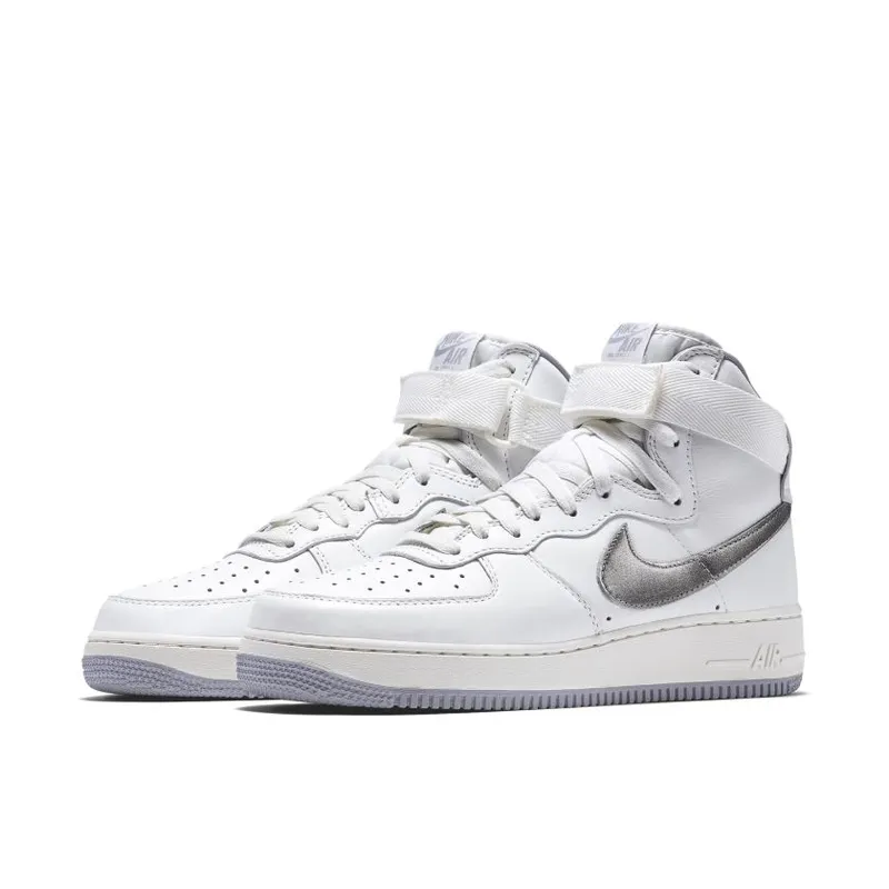 Nike Air Force 1 High Retro Summit White Wolf Grey (743546-101)
