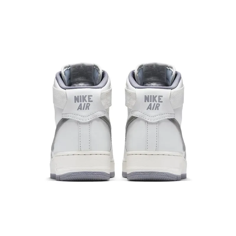 Nike Air Force 1 High Retro Summit White Wolf Grey (743546-101)