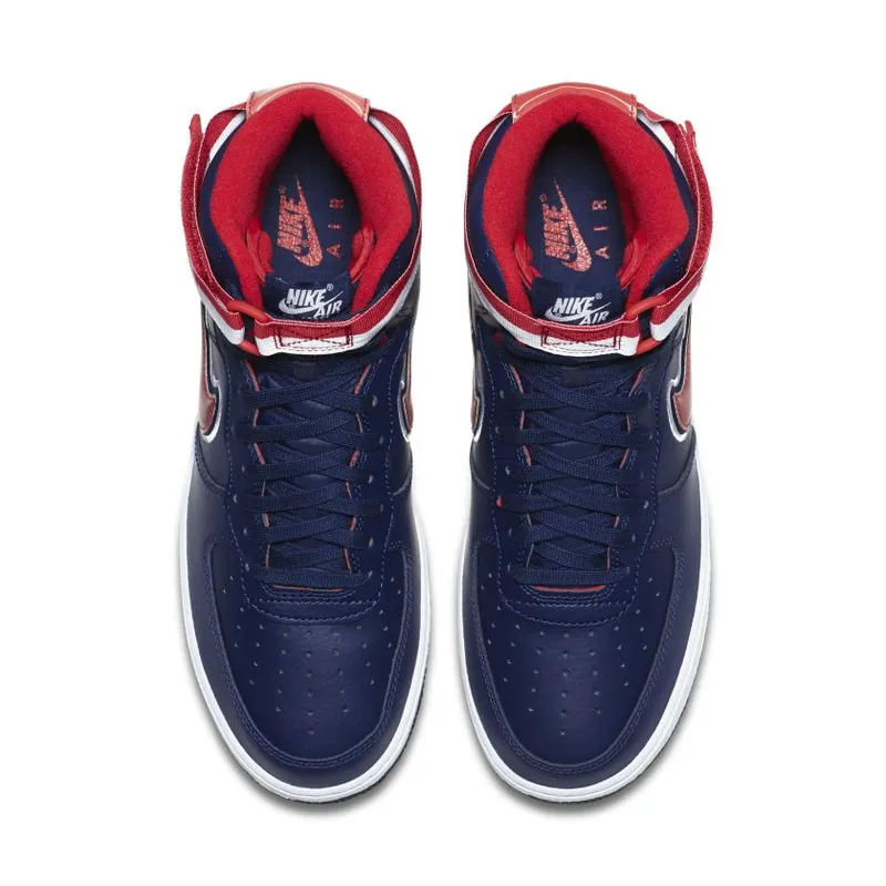 Nike Air Force 1 High Sport NBA Midnight Navy University Red (AV3938-400)