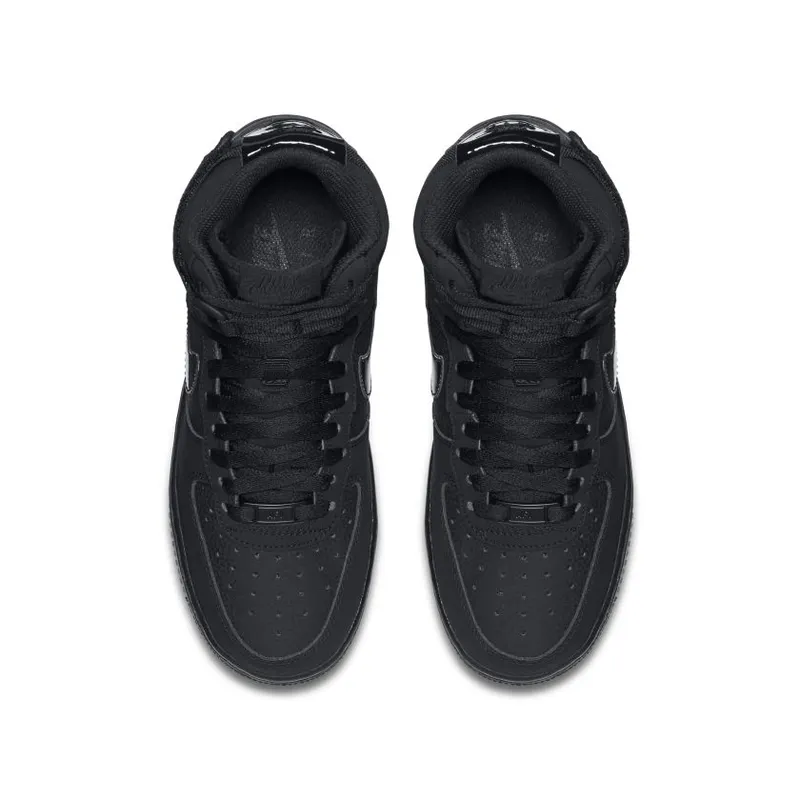 Nike Air Force 1 High Triple Black (GS) (653998-001)