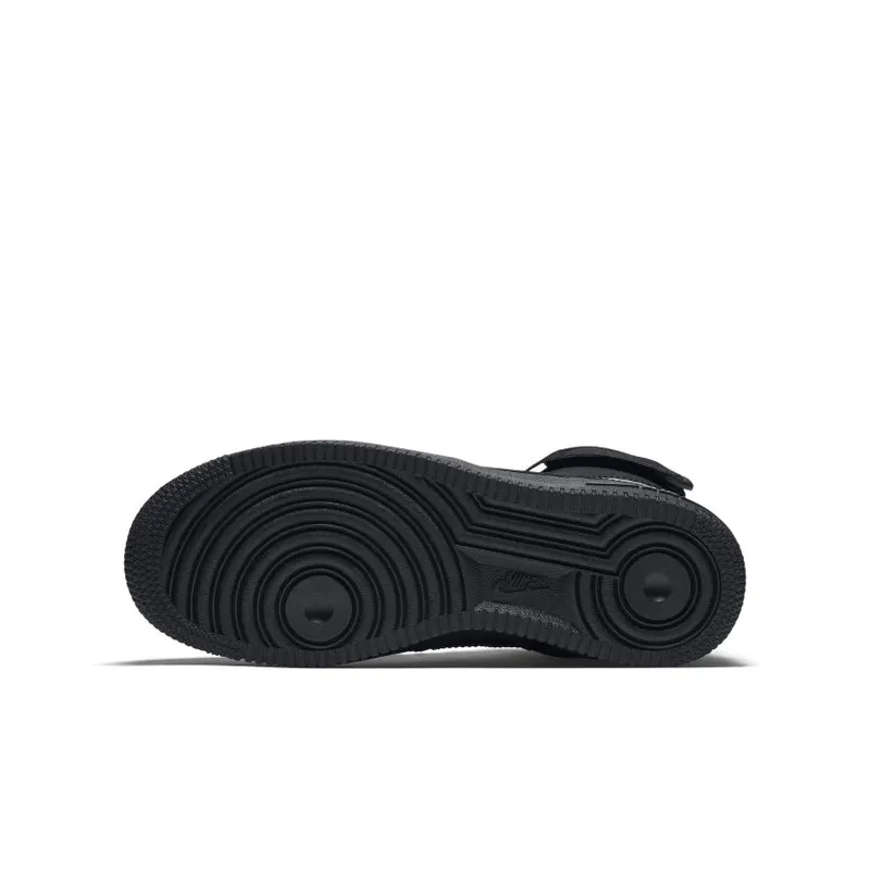 Nike Air Force 1 High Triple Black (GS) (653998-001)