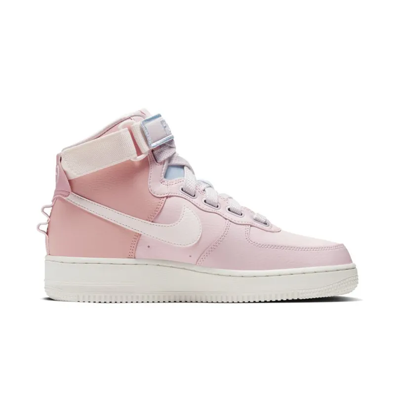 Nike Air Force 1 High Utility “Force is Female” Echo Pink Sail (Women’s) (CQ4810-621)