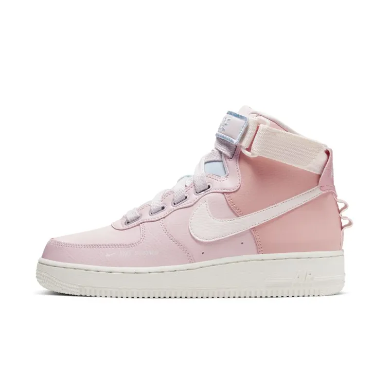 Nike Air Force 1 High Utility “Force is Female” Echo Pink Sail (Women’s) (CQ4810-621)
