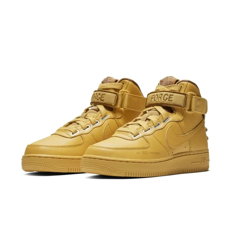 Nike Air Force 1 High Utility Wheat Gold (Women’s) (AJ7311-700)