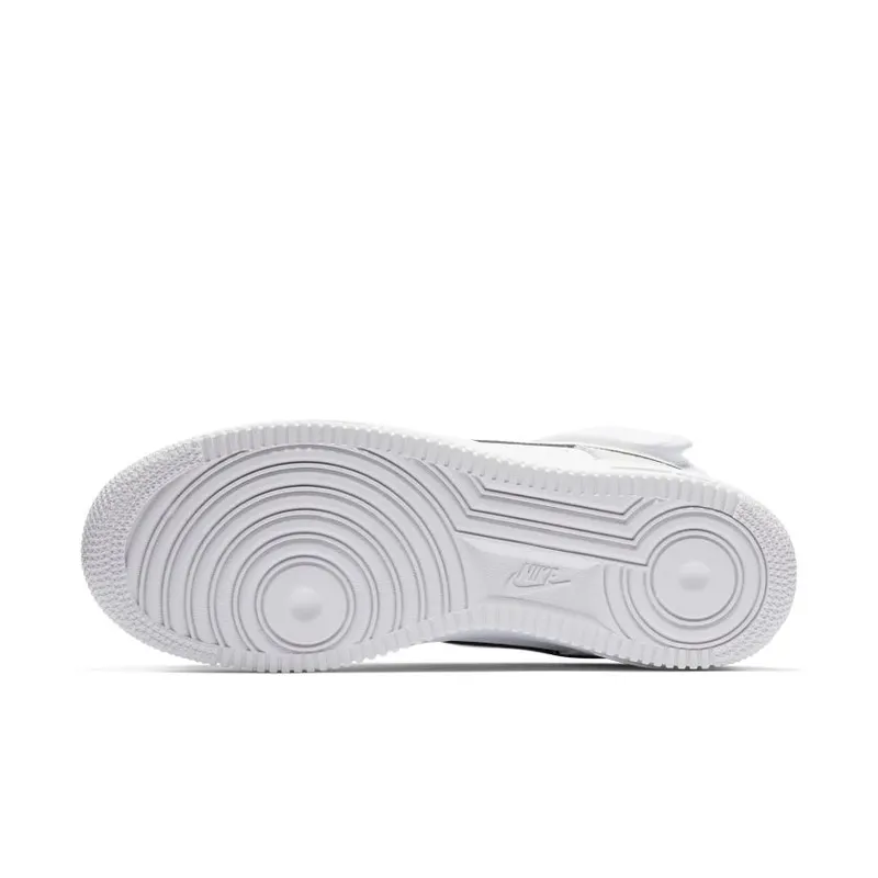 Nike Air Force 1 High White Vast Grey Black (AO2442-100)