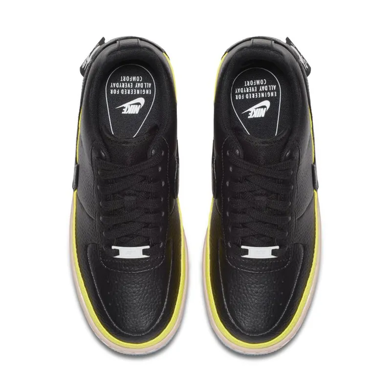 Nike Air Force 1 Jester XX Black Sonic Yellow Arctic Orange (Women’s) (AT2497-001)