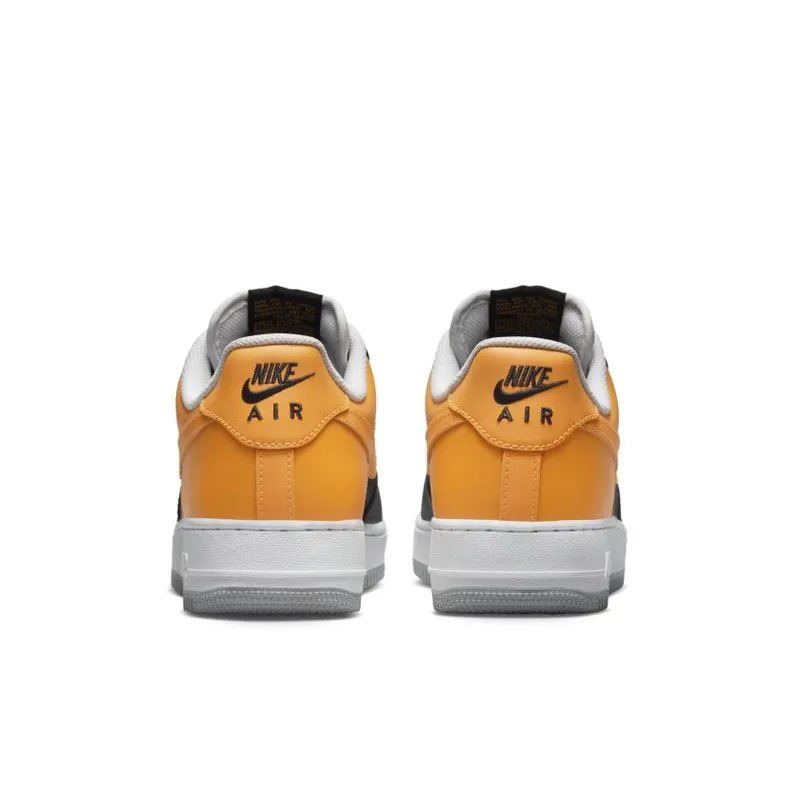 Nike Air Force 1 Low ’07 Black Kumquat Light Smoke Grey (FB7162-081)