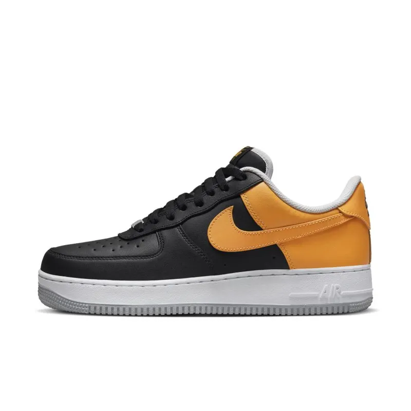 Nike Air Force 1 Low ’07 Black Kumquat Light Smoke Grey (FB7162-081)