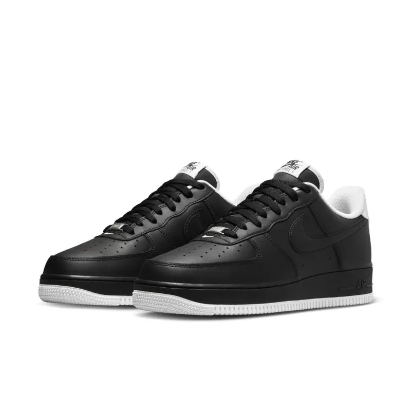 Nike Air Force 1 Low ’07 Black White Sole (DH7561-001)
