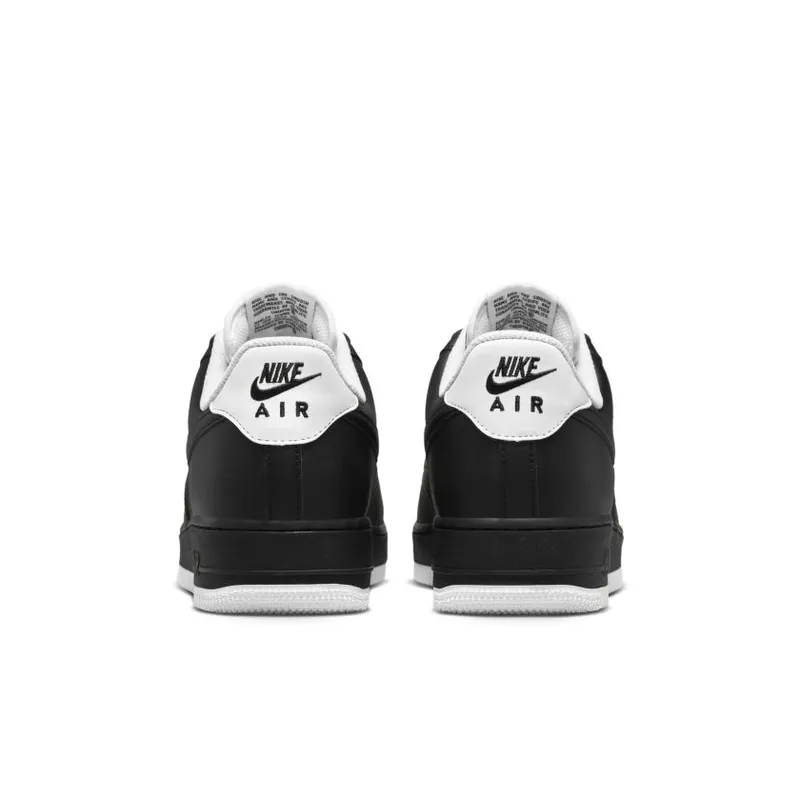 Nike Air Force 1 Low ’07 Black White Sole (DH7561-001)