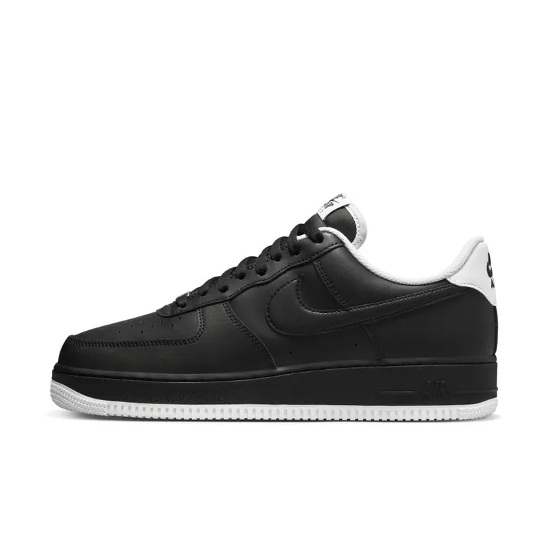 Nike Air Force 1 Low ’07 Black White Sole (DH7561-001)