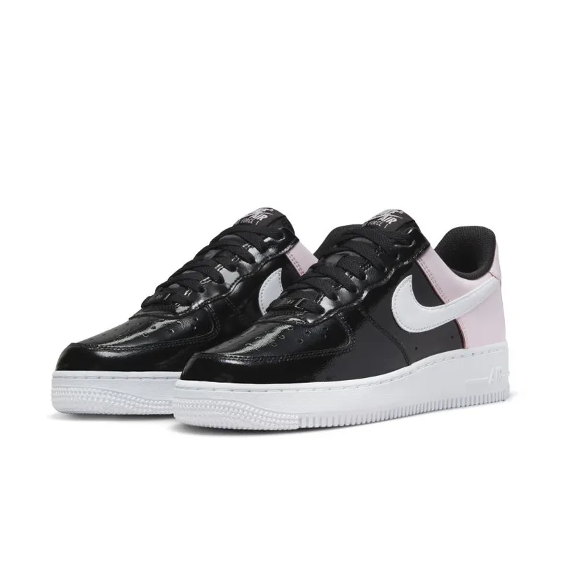 Nike Air Force 1 Low ’07 Essential Pink Foam Black (Women’s) (DJ9942-600)