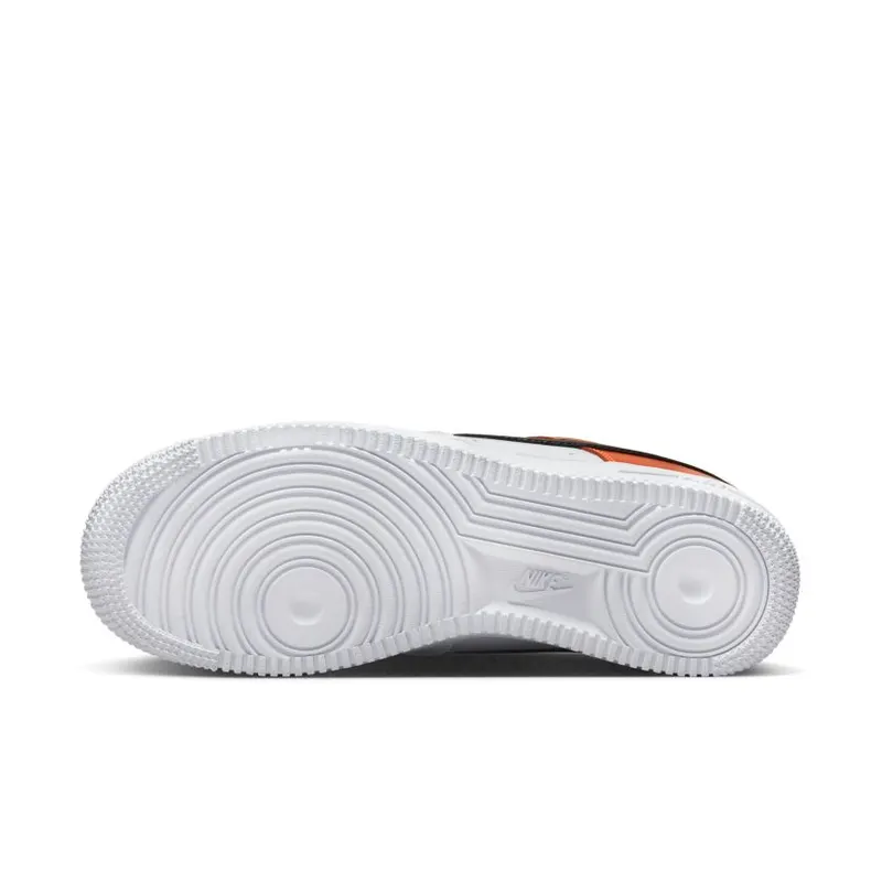 Nike Air Force 1 Low ’07 Essential White/Brilliant Orange (Women’s) (DJ9942-103)