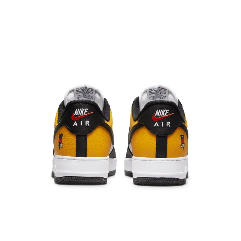 Nike Air Force 1 Low ’07 LV8 Black Gold Jersey Mesh (DQ7775-700)