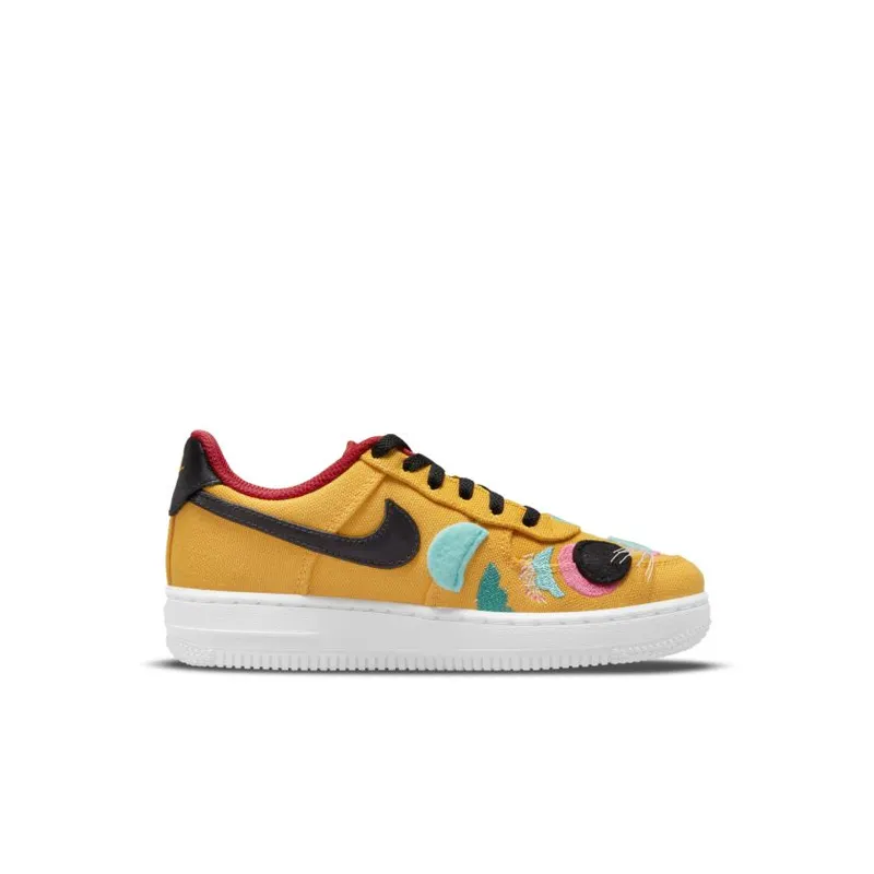 Nike Air Force 1 Low 07 LV8 Chinese New Year University Gold (PS) (DQ5071-701)