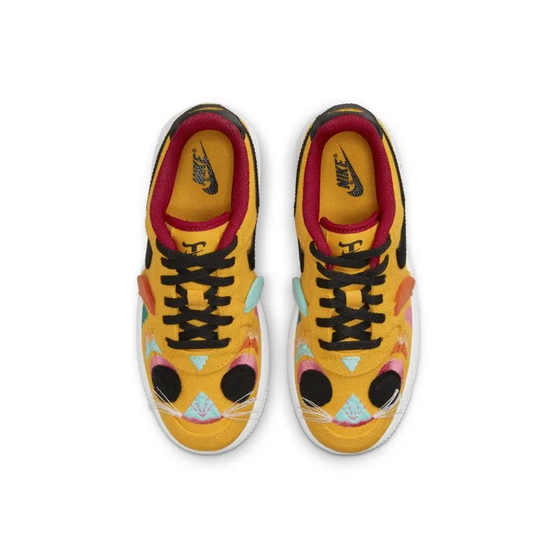 Nike Air Force 1 Low 07 LV8 Chinese New Year University Gold (PS) (DQ5071-701)
