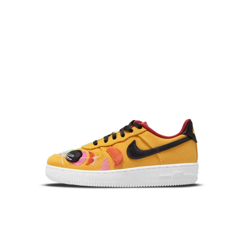 Nike Air Force 1 Low 07 LV8 Chinese New Year University Gold (PS) (DQ5071-701)