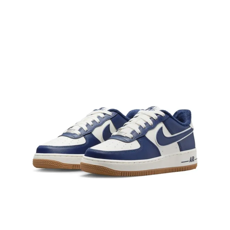 Nike Air Force 1 Low ’07 LV8 College Pack Midnight Navy (GS) (DQ5972-101)