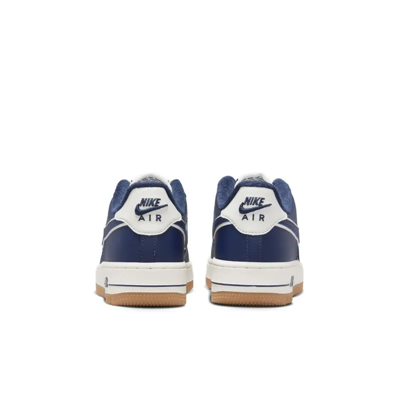 Nike Air Force 1 Low ’07 LV8 College Pack Midnight Navy (GS) (DQ5972-101)