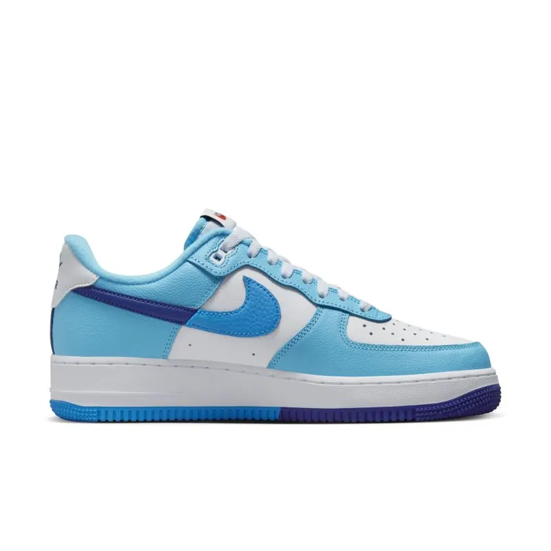 Nike Air Force 1 Low ’07 LV8 Split Light Photo Blue Deep Royal (DZ2522-100)