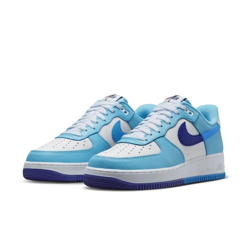 Nike Air Force 1 Low ’07 LV8 Split Light Photo Blue Deep Royal (DZ2522-100)