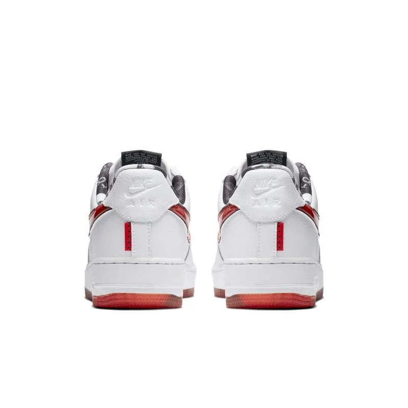 Nike Air Force 1 Low 07 LV8 White Red (CJ2826-178)